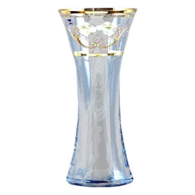 Ваза для цветов 30 см прозрачно-голубая  Crystalex CZ s.r.o. &quot;Лепка&quot; / 059527