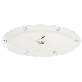 Блюдо для рыбы 57 см овальное  CESKY PORCELAN A.S. &quot;Гуси&quot; / 241693