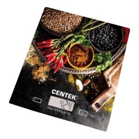 Весы кухонные 19 х 20 см электронные max 5 кг  Centek &quot;Специи&quot; / 208900