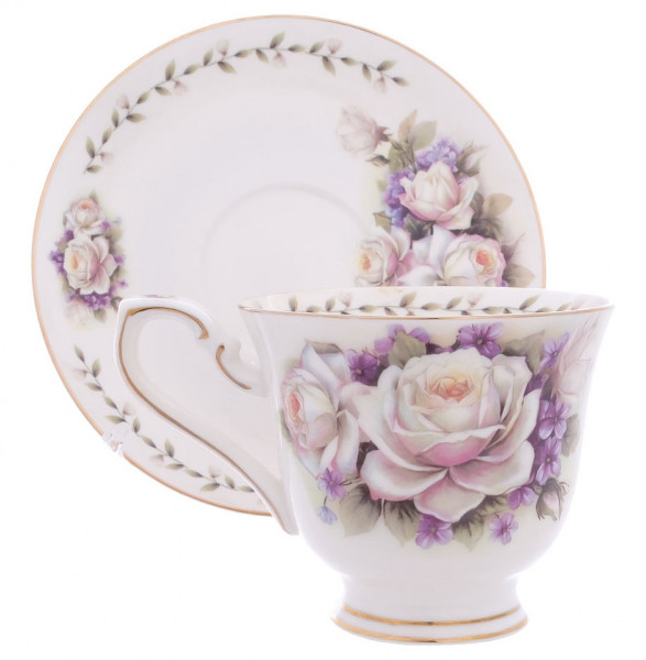 Набор чайных пар 225 мл 6 шт  Royal Classics &quot;Flower&quot; / 308553