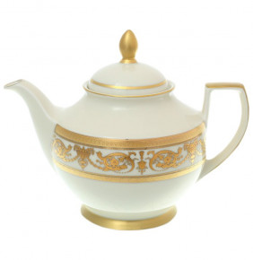 Заварочный чайник 1,2 л  Falkenporzellan "Констанц /Императорское золото" крем. / 137642