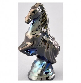 Фигурка 9 см  Leander "Лошадь" чёрная хамелион / 158784