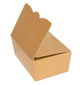 Коробка для кондитерских изделий 11,5 х 7,5 х 5 см 250 гр 1 шт / 317304