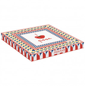 Тарелка для пиццы 31 см  Easy Life "Я люблю пиццу 2" (подарочная упаковка) / 300452