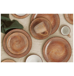 Набор посуды на 4 персоны 16 предметов  Home & Style "Махагон" / 305066