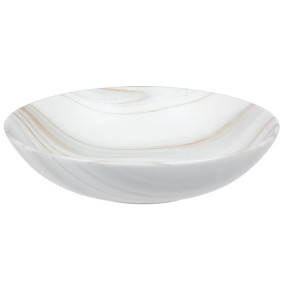 Тарелка 19,5 см глубокая  Home & Style "The Royal Marble" / 341818