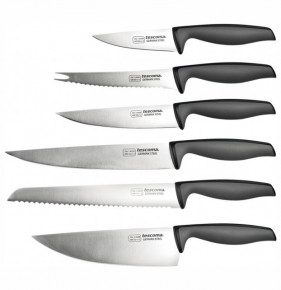 Набор кухонных ножей 7 предметов на подставке  Tescoma "PRECIOSO" / 168084