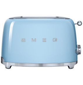 Тостер на 2 ломтика 950 Вт пастельный голубой "Smeg"  / 328838