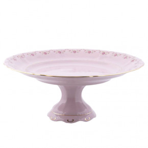 Тортница 32 см н/н  Leander "Соната /Розовый цветок" розовая / 148156
