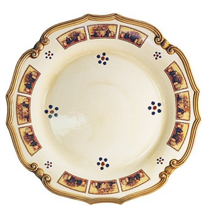 Блюдо 37 см круглое  Ceramica Cuore &quot;Натюрморт&quot; / 105663