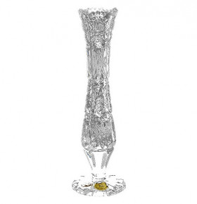 Ваза для цветов 15,5 см н/н  Aurum Crystal "Хрусталь резной"  / 090715