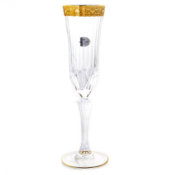 Бокалы для шампанского 180 мл 6 шт  Astra Gold &quot;Адажио /Романтика /Золотая классика&quot; / 151919