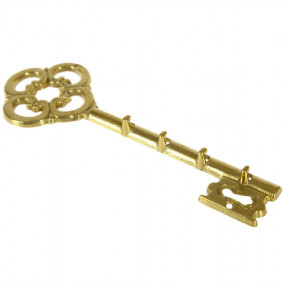 Вешалка для ключей 9 х 23 см латунь  ALBERTI LIVIO & C S.A.S. "A.Livio /Ключ" / 097738