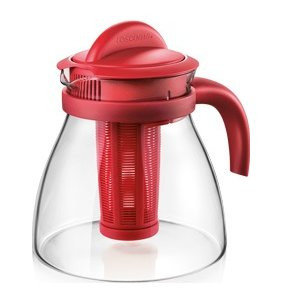 Заварочный чайник 1.5 л с ситечком красный &quot;Tescoma /MONTE CARLO&quot; / 151492