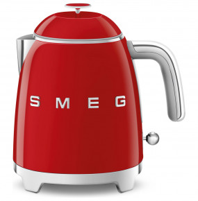 Чайник электрический 800 мл мини 1400 Вт красный "Smeg"  / 251742