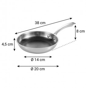 Сковорода 20 х 8 см  Tescoma "SteelCRAFT" / 285202