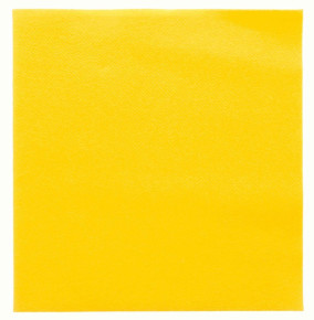 Салфетка 40 х 40 см желтая 50 шт  Garcia De Pou "Airlaid" / 317491