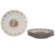 Набор тарелок 25 см 6 шт  Royal Czech Porcelain &quot;Фредерика /Мадонна перламутр&quot; / 097518