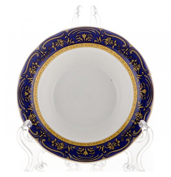 Набор розеток 11 см 6 шт  Bavarian Porcelain &quot;Мария-Тереза / Синяя /Элегантность&quot; / 104881