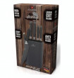 Набор ножей для кухни 7 предметов с подставкой  Berlinger Haus &quot;Crocodile Line&quot; серый / 135779