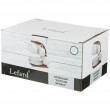 Набор чайных пар 150 мл 6 шт на деревянной подставке  LEFARD &quot;Золотой мрамор /Белый&quot; / 208554
