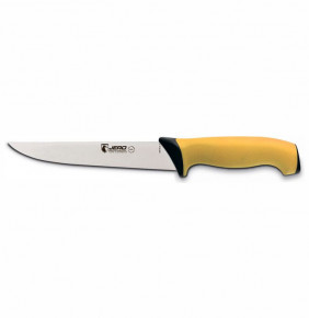 Нож разделочный 18 см жёлтая ручка "Jero" / 221551