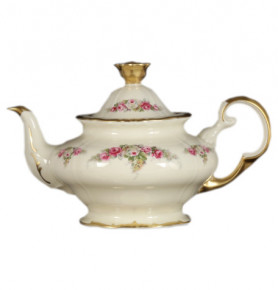 Чайный сервиз на 6 персон 15 предметов  Bohemia Porcelan Moritz Zdekauer 1810 s.r.o. "Анжелика /Розовая нежность /СК" / 066320