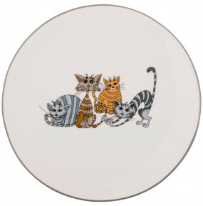 Тарелка 20 см 1 шт  LEFARD "Озорные коты" / 187481