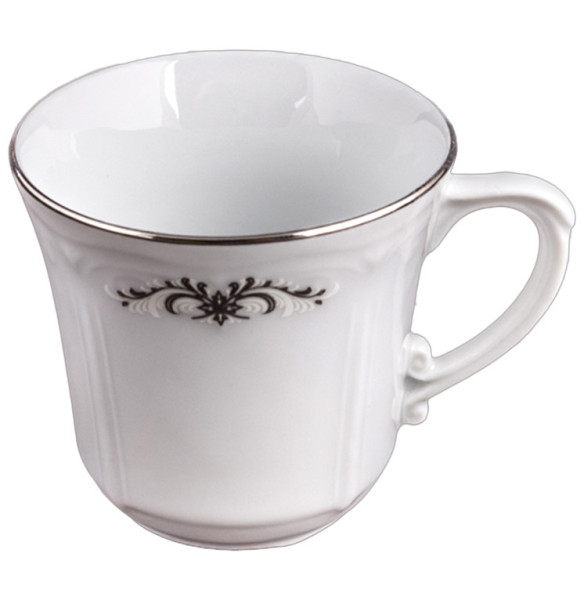 Набор чайных чашек 250 мл 6 шт  Cmielow &quot;Камелия /Серый орнамент&quot; / 264441
