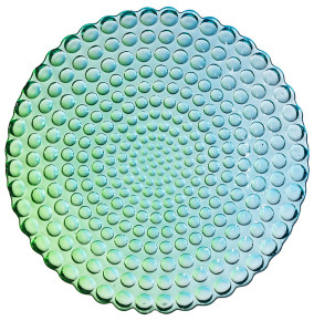 Тарелка 24,5 х 3 см  Bronco "Bubble colors" / 289143