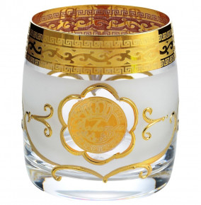 Стаканы для виски 290 мл 6 шт  Bohemia "Идеал /Богемия /Антик золото" AS Crystal / 148291