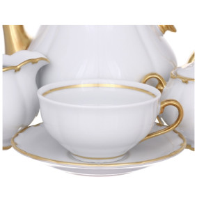 Чайный сервиз на 6 персон 15 предметов  Leander "Офелия /2641 /Золото" / 299711