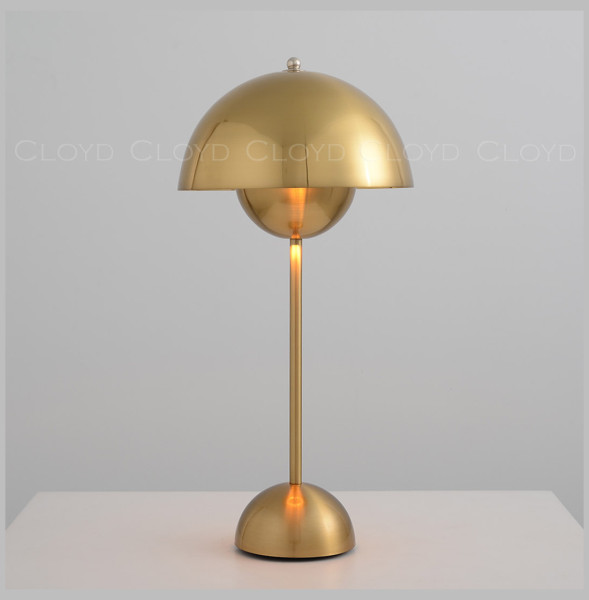 Настольная лампа 1 рожковая  Cloyd &quot;ERMA-B&quot; / выс. 50 см - золото / 346154