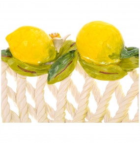 Блюдо 28 см круглое перф.  Orgia "Лимоны" / 246694