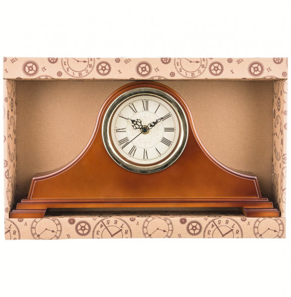 Часы настенные 40 х 20 см кварцевые коричневые  LEFARD &quot;ROYAL HOUSE&quot; / 187991