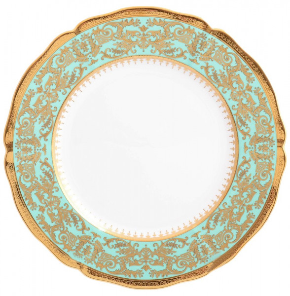 Набор тарелок 27 см 6 шт  Hankook Prouna &quot;Кларис /Бирюза в золотой роскоши&quot; / 151930