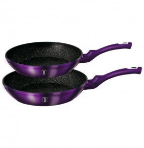 Набор сковород 2 предмета  Berlinger Haus "Royal purple Metallic Line" / 156501