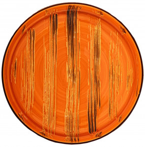 Тарелка 23 см оранжевая  Wilmax "Scratch" / 261816