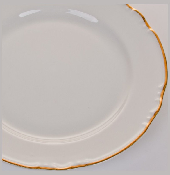 Набор тарелок 24 см 6 шт  Thun &quot;Констанция /Отводка золото&quot; / 051292