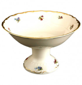 Фруктовница 23 см н/н  Bohemia Porcelan Moritz Zdekauer 1810 s.r.o. "Анжелика /Мелкие цветы /СК" / 057330