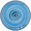 Тарелка 27 см глубокая голубая  Wilmax &quot;Spiral&quot; / 261661