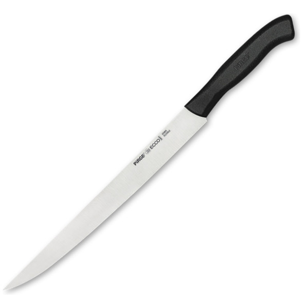 Нож поварской для нарезки филе 25 см черная ручка  PIRGE &quot;Ecco&quot; / 321678