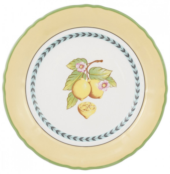 Набор тарелок 25 см 6 шт  Leander &quot;Соната /Фруктово-ягодная&quot; Лимон / 223276
