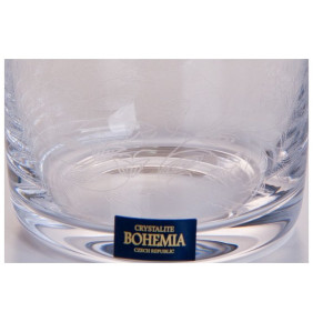Стаканы для виски 290 мл 6 шт  Crystalite Bohemia "Идеал /Невидимый узор 28580" / 012988