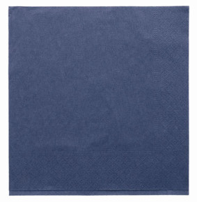 Салфетка бумажная двухслойная 40 х 40 см синяя 100 шт  / 317482