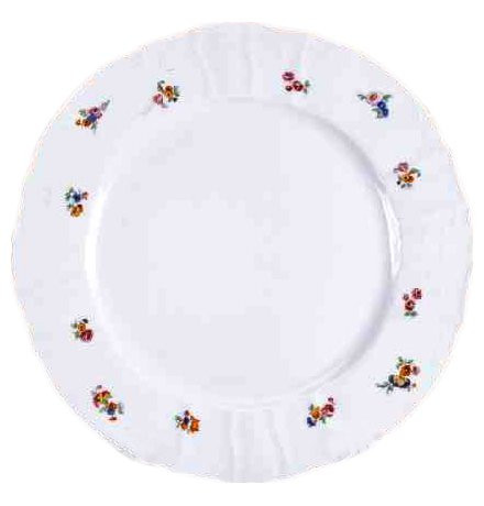 Набор тарелок 25 см 6 шт  Thun &quot;Бернадотт /Мелкие цветы&quot; / 046370