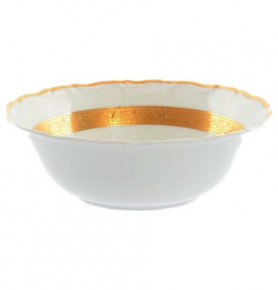 Салатник 19 см  Royal Czech Porcelain "Золотая лента" / 203725
