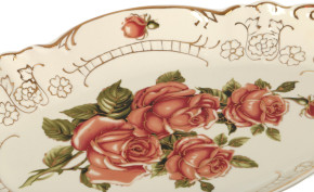 Блюдо 49 х 27 х 5 см овальное с ручками  LEFARD "Корейская роза" / 186429
