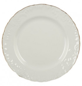 Набор тарелок 19 см 6 шт  Royal Czech Porcelain "Рококо /Отводка золото" / 096781