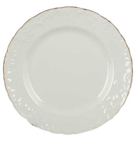 Набор тарелок 19 см 6 шт  Royal Czech Porcelain &quot;Рококо /Отводка золото&quot; / 096781